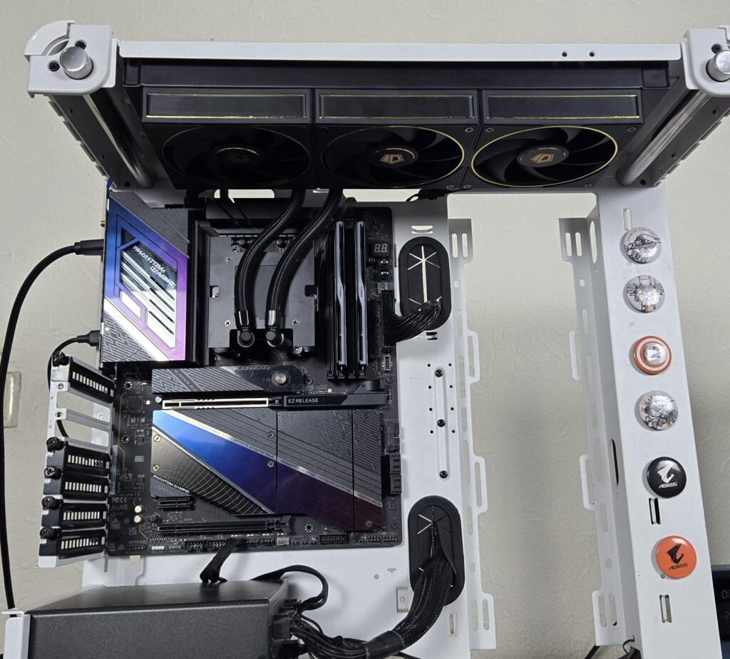 ID Cooling DX360 GDL Review 26 ID Cooling DX360 GDL Tube Routing 1