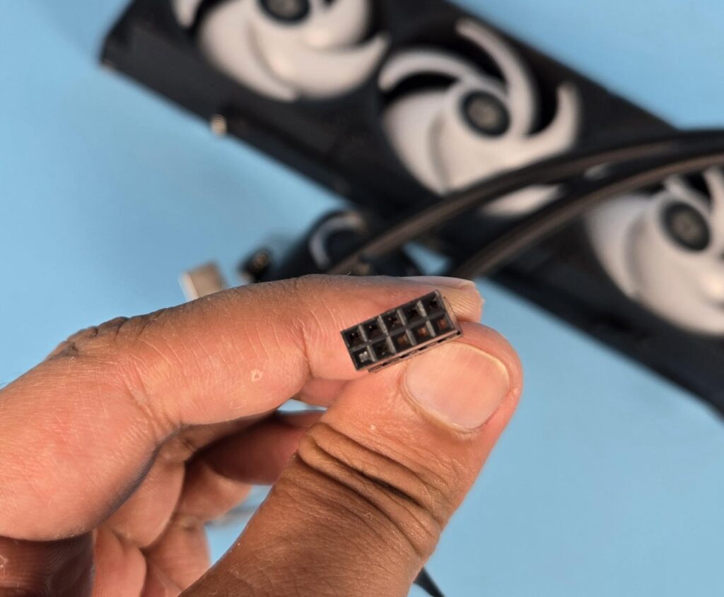 ID Cooling FX360 LCD Review 11 ID Cooling FX360 LCD Block Cable 1