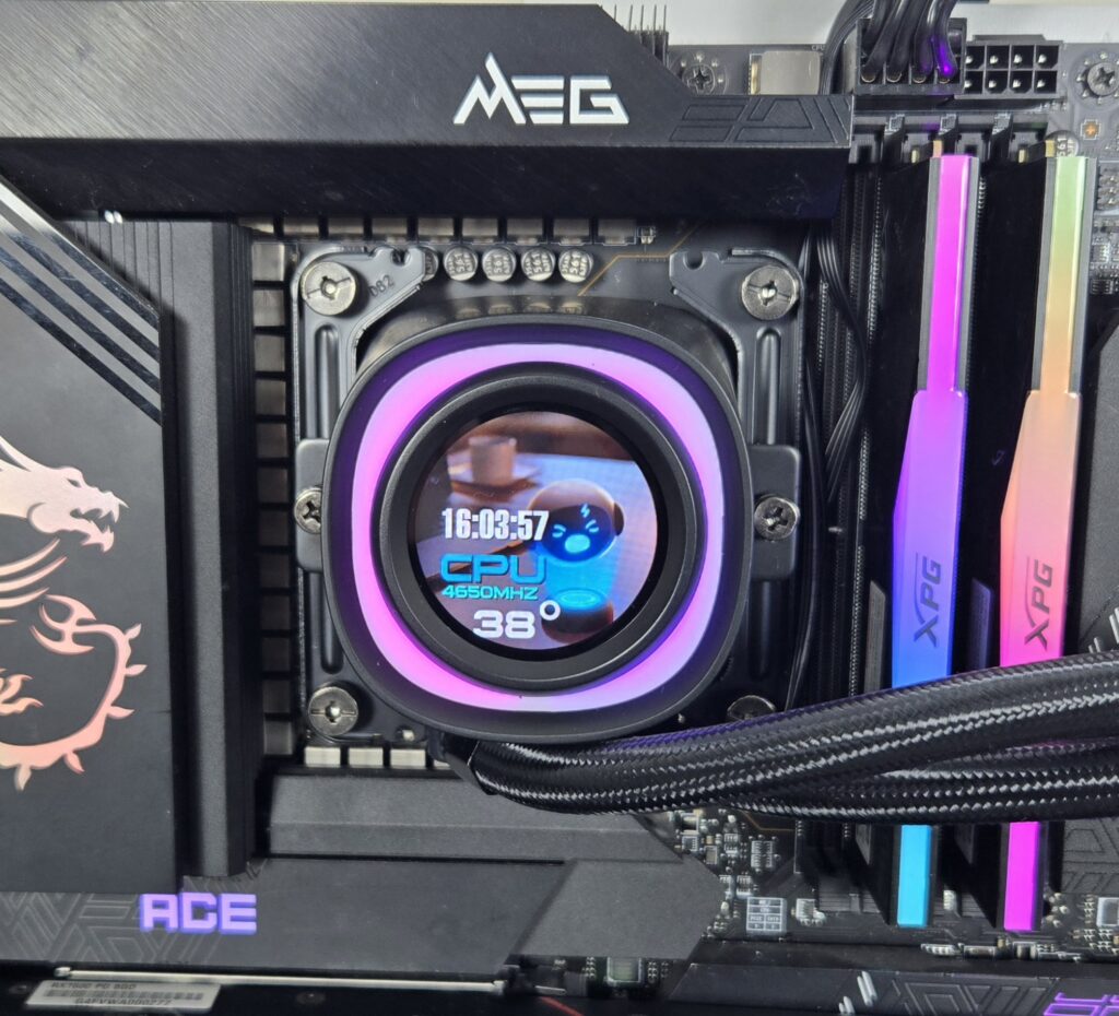 ID Cooling FX360 LCD Review 32 ID Cooling FX360 LCD Display Screen 2