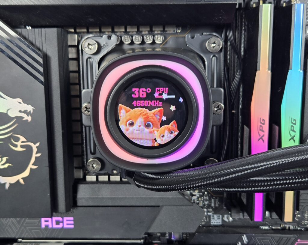 ID Cooling FX360 LCD Review 33 ID Cooling FX360 LCD Display Screen 3