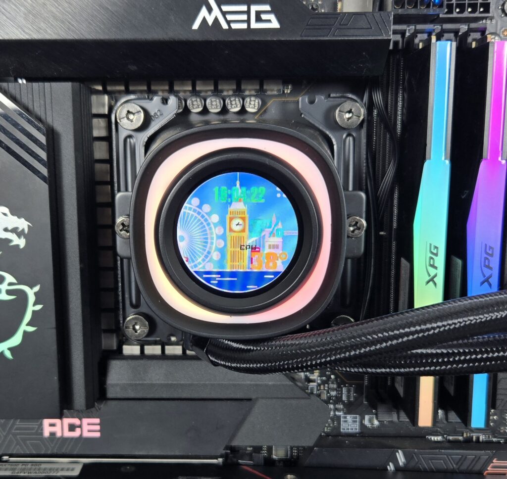 ID Cooling FX360 LCD Review 35 ID Cooling FX360 LCD Display Screen 5