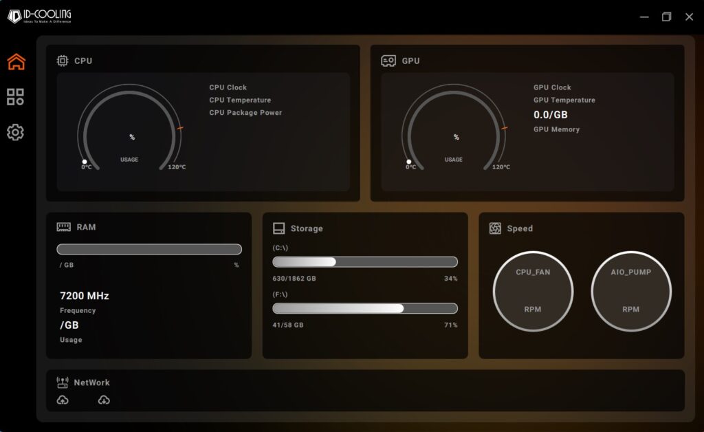 ID Cooling FX360 LCD Review 26 ID Cooling FX360 LCD Software 1
