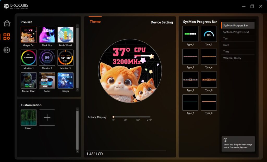 ID Cooling FX360 LCD Review 28 ID Cooling FX360 LCD Software 3