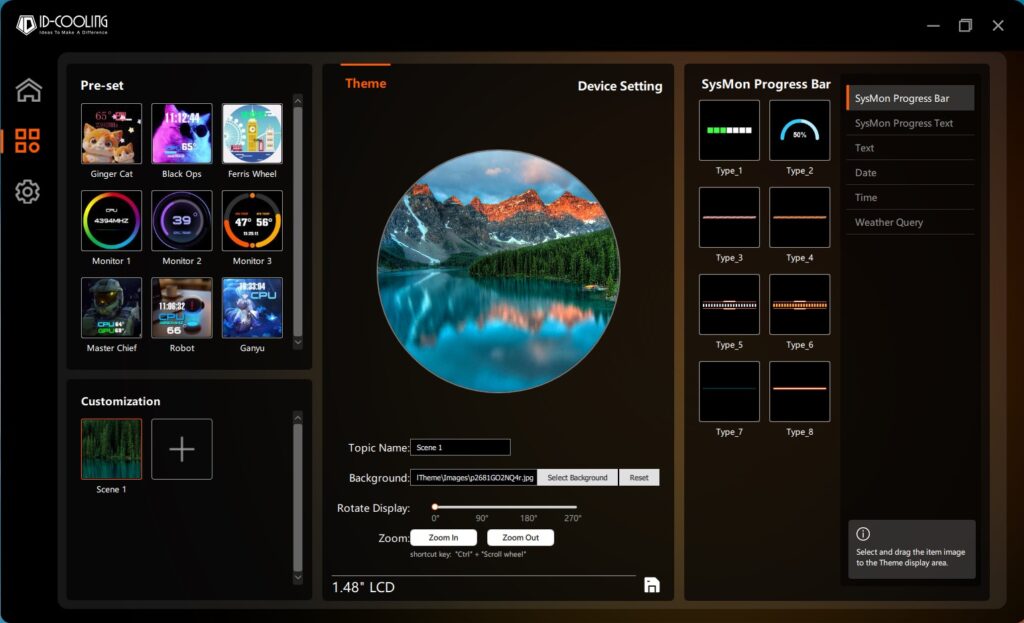 ID Cooling FX360 LCD Review 29 ID Cooling FX360 LCD Software 4