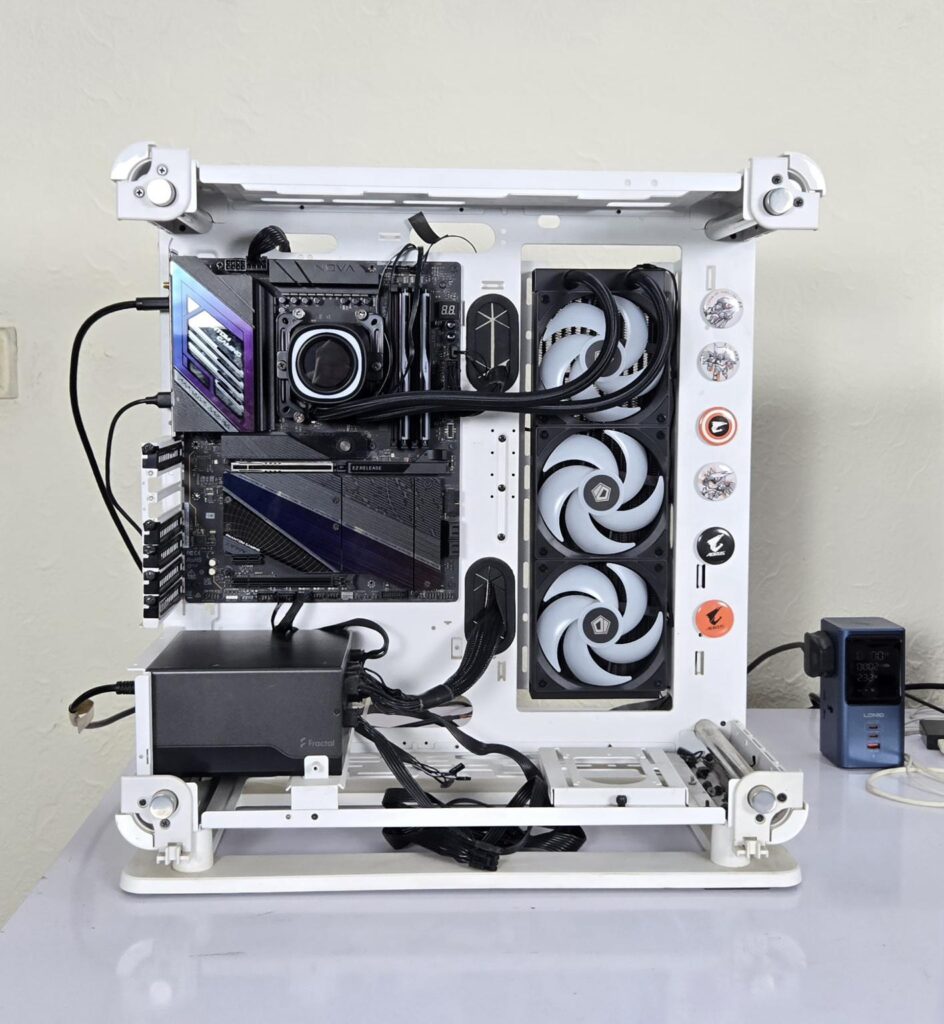ID Cooling FX360 LCD Review 43 ID Cooling FX360 LCD Test Build