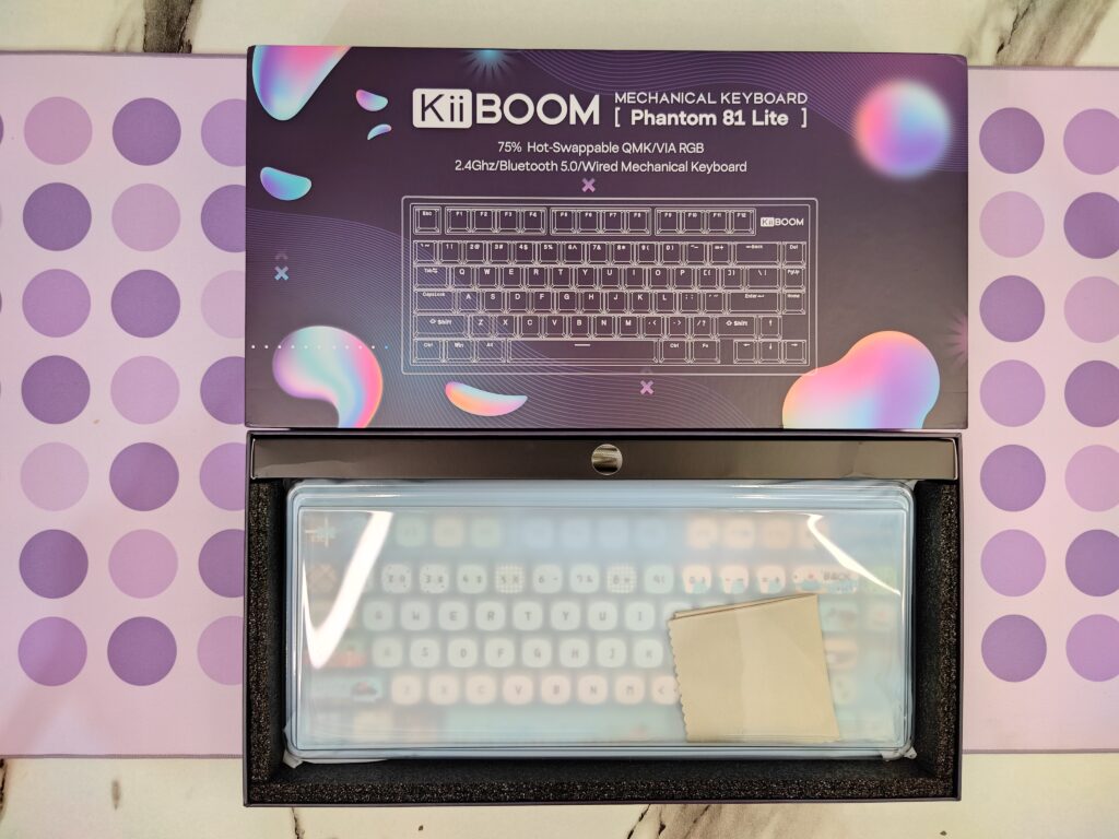 Kiiboom Phantom81 Lite review – a lovely mix of design and comfort 3 KiiBoom Phantom 81 Lite keyboard 11