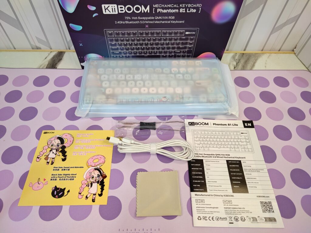 Kiiboom Phantom81 Lite review – a lovely mix of design and comfort 4 KiiBoom Phantom 81 Lite keyboard 15