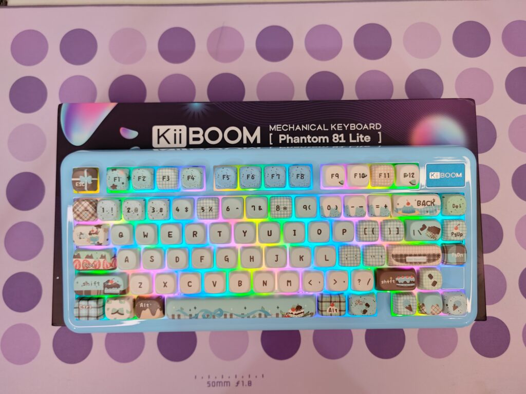 Kiiboom Phantom81 Lite review – a lovely mix of design and comfort 26 KiiBoom Phantom 81 Lite keyboard 55