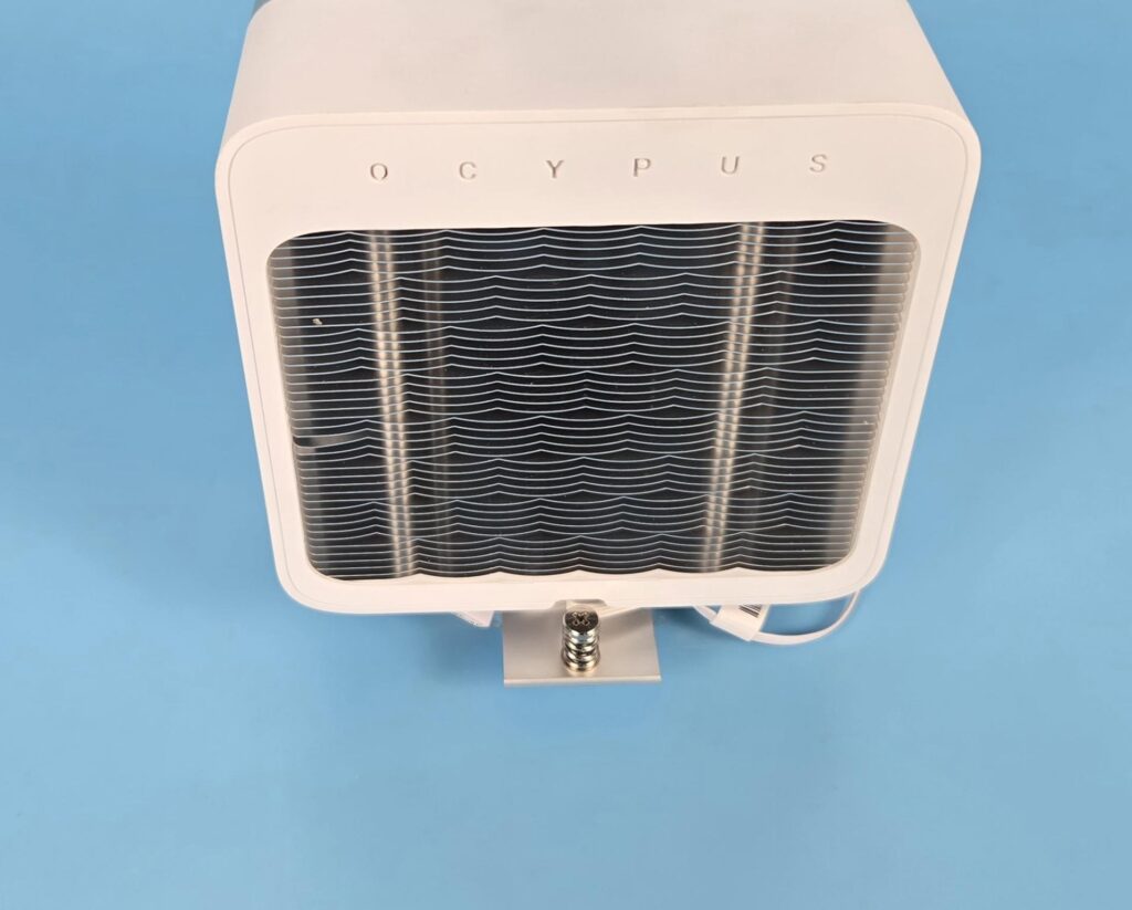 Ocypus Delta A40EX White Digital - Perfect Budget Cooler 9 Ocypus Delta A40 EX WH Digital Rear View 2
