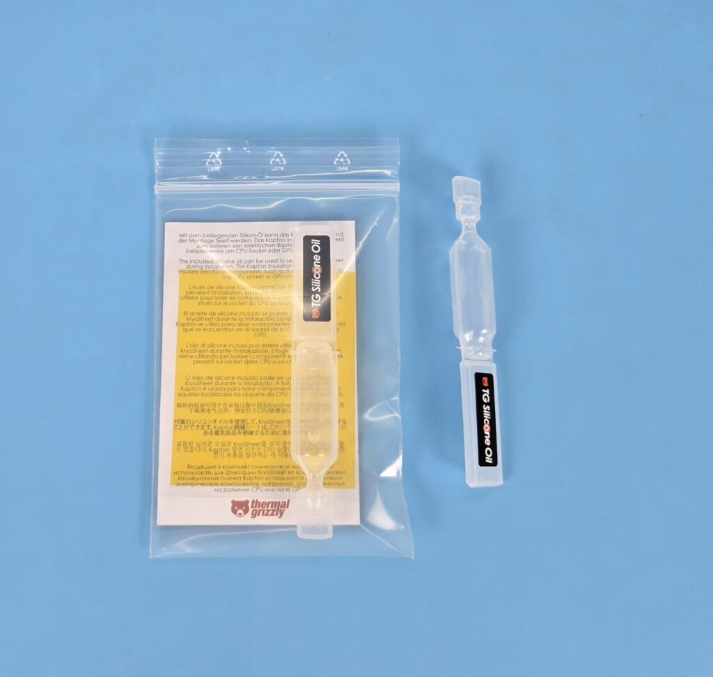 Thermal Grizzly Kryosheet Review: Performance Unleashed 10 ThermalGrizzly Kryosheet TG Silicone Oil