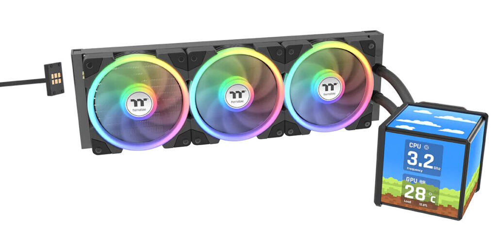 Thermaltake Minecube 360 Ultra ARGB Sync AIO liquid cooler 5