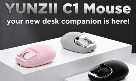 Yunzii C1 silicone mouse brings a powerful and joyful new experience