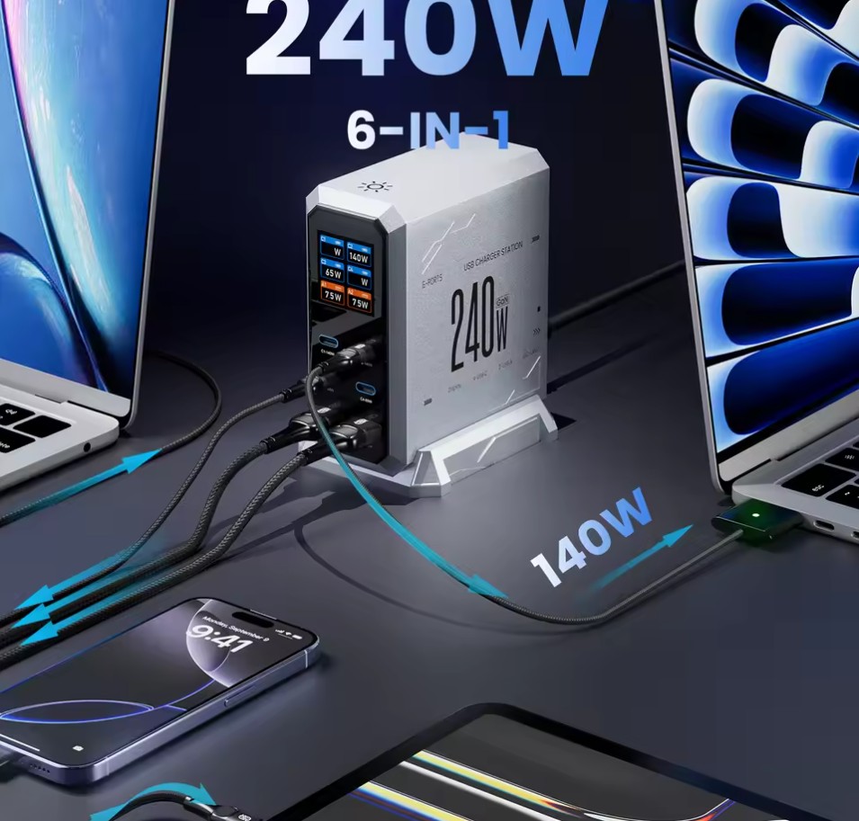 deal-alert-240w-gan-charger-on-aliexpress-enostech