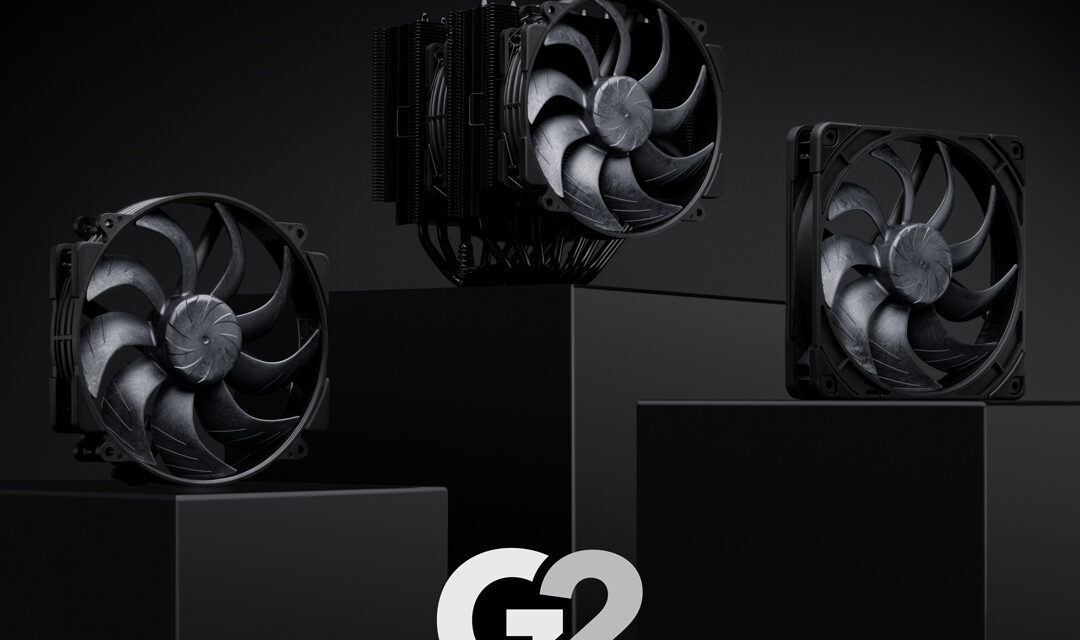Noctua presents chromax.black versions of its NH-D15 G2 and NF-A14x25 G2