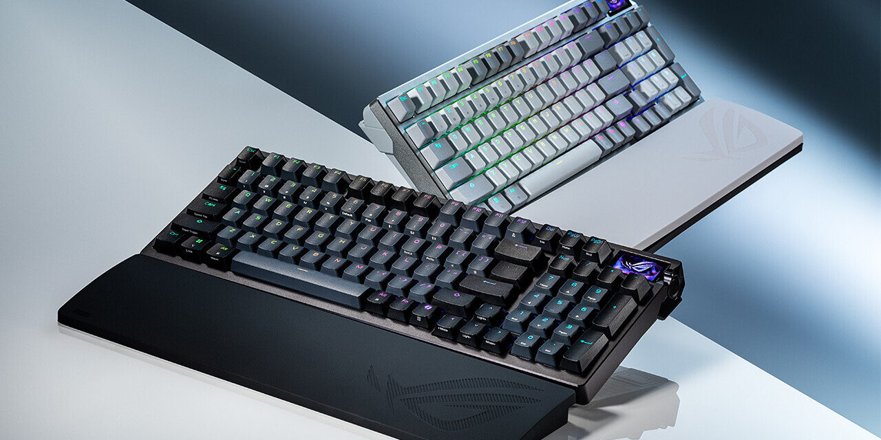 ASUS ROG Azoth 96 HE keyboard brings powerful upgrades for gamers