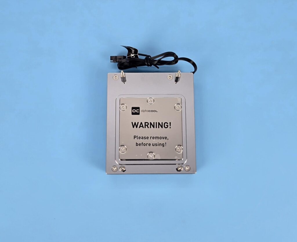 Alphacool Apex 1 AM5 CPU Water Block: A Must Have for AM5 Platform 10 Alphacool Apex 1 CPU Water Block for AM5 Base