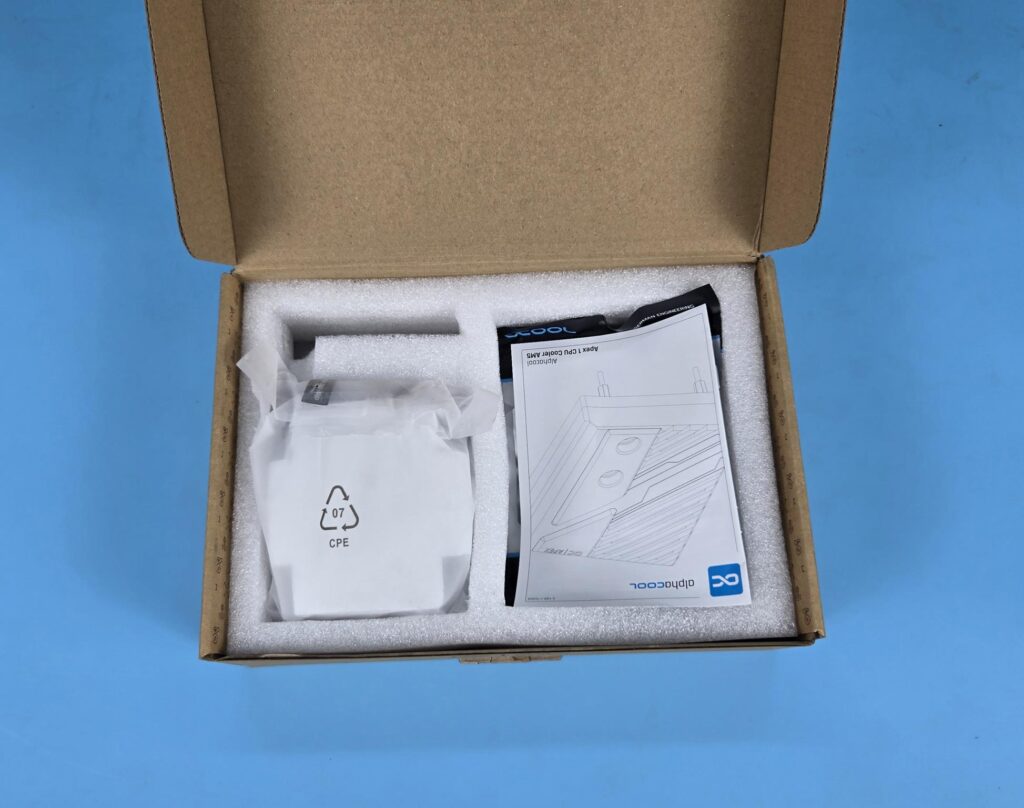 Alphacool Apex 1 AM5 CPU Water Block: A Must Have for AM5 Platform 3 Alphacool Apex 1 CPU Water Block for AM5 Packing Box 2