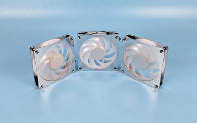 Reviews 8 Alphacool Apex Stealth Metal Aurora 2600 – Chrome Fans Review