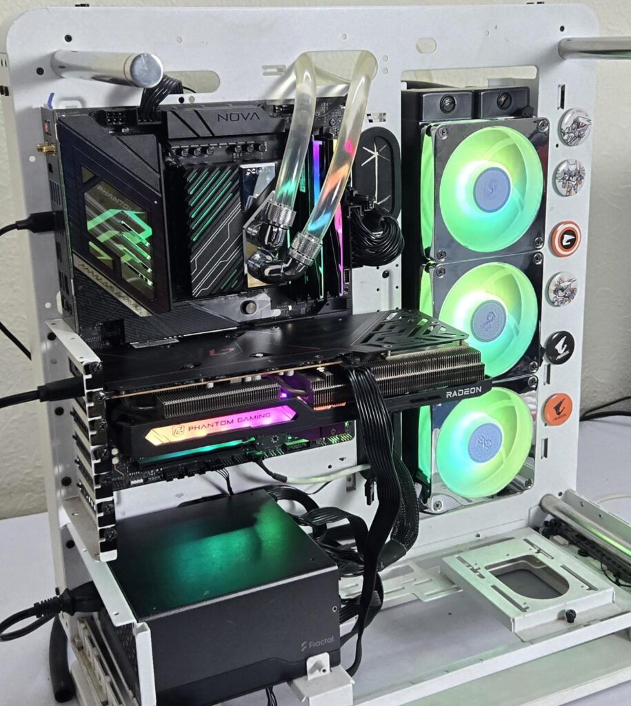 Alphacool Apex Stealth Metal Aurora 2600 - Chrome Fans Review 27 Alphacool Apex Stealth Metal Fan RGB 6