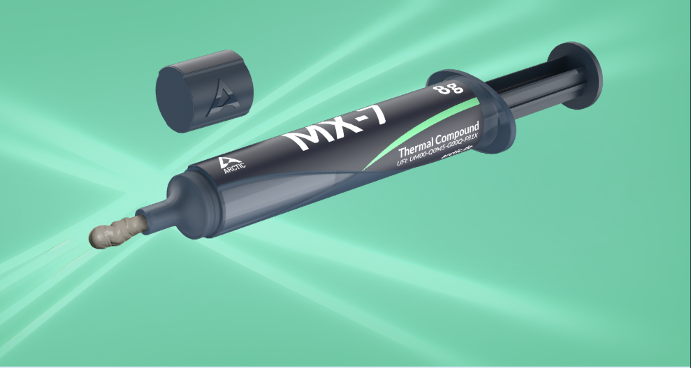 Arctic announces MX-7 thermal paste with improved cooling