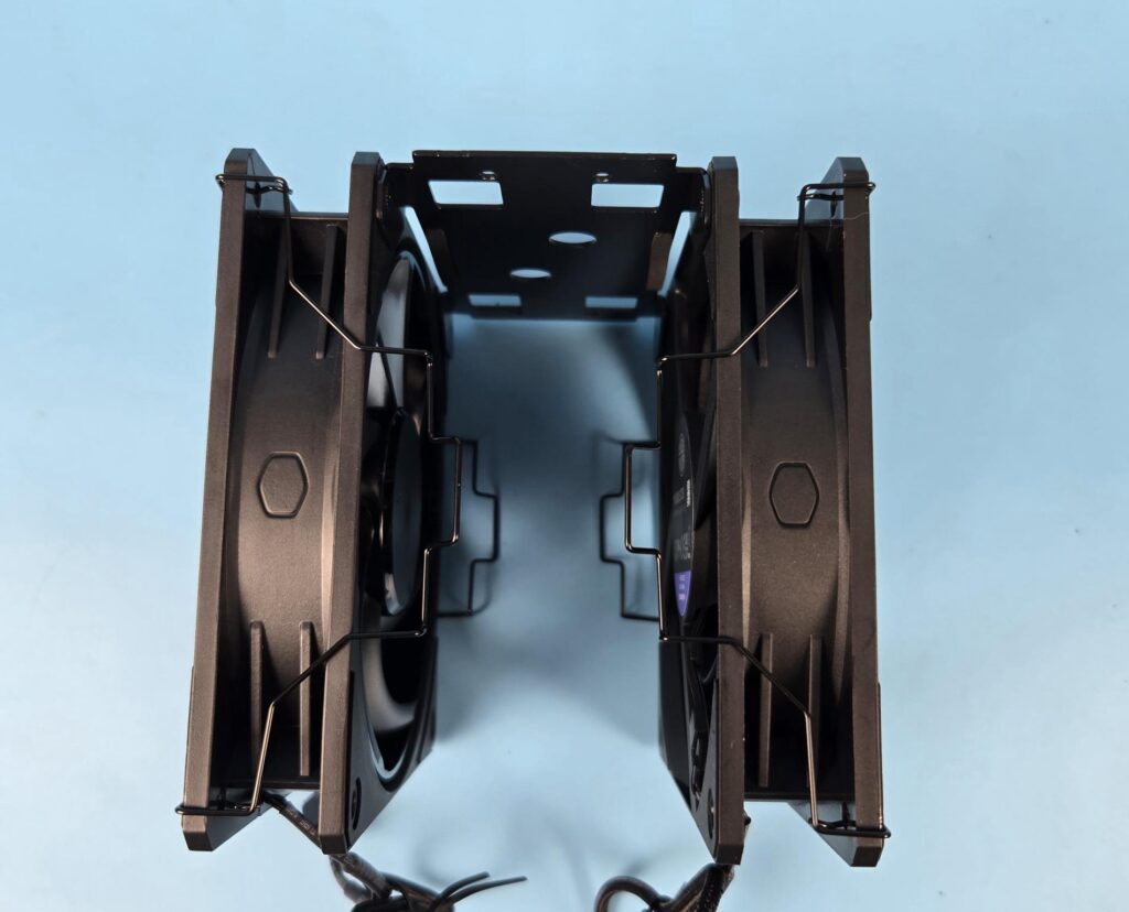 Cooler Master V4 Alpha 3DHP Black Cooler Review: Best Value Cooler 27 Cooler Master V4 Alpha 3DHP Black Fan View 2