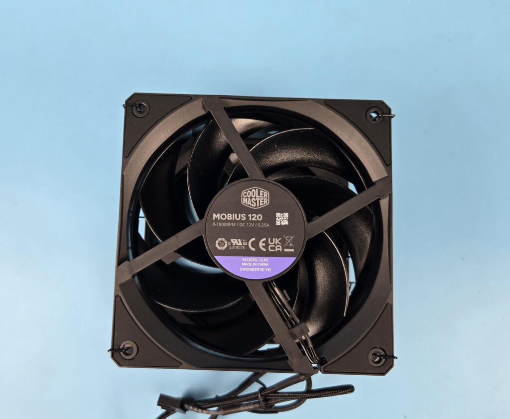 Cooler Master V4 Alpha 3DHP Black Cooler Review: Best Value Cooler 28 Cooler Master V4 Alpha 3DHP Black Fan View 3