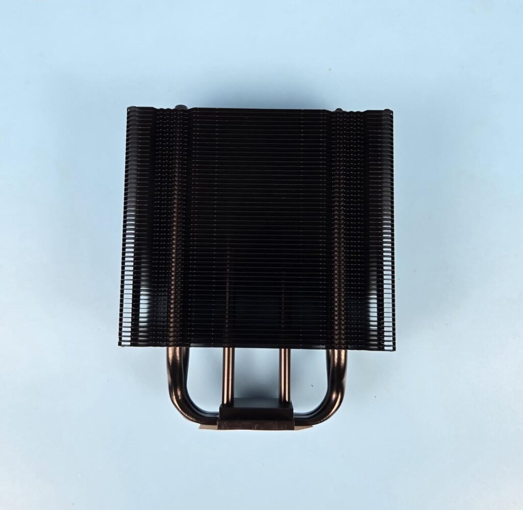Cooler Master V4 Alpha 3DHP Black Cooler Review: Best Value Cooler 13 Cooler Master V4 Alpha 3DHP Black Front View 2