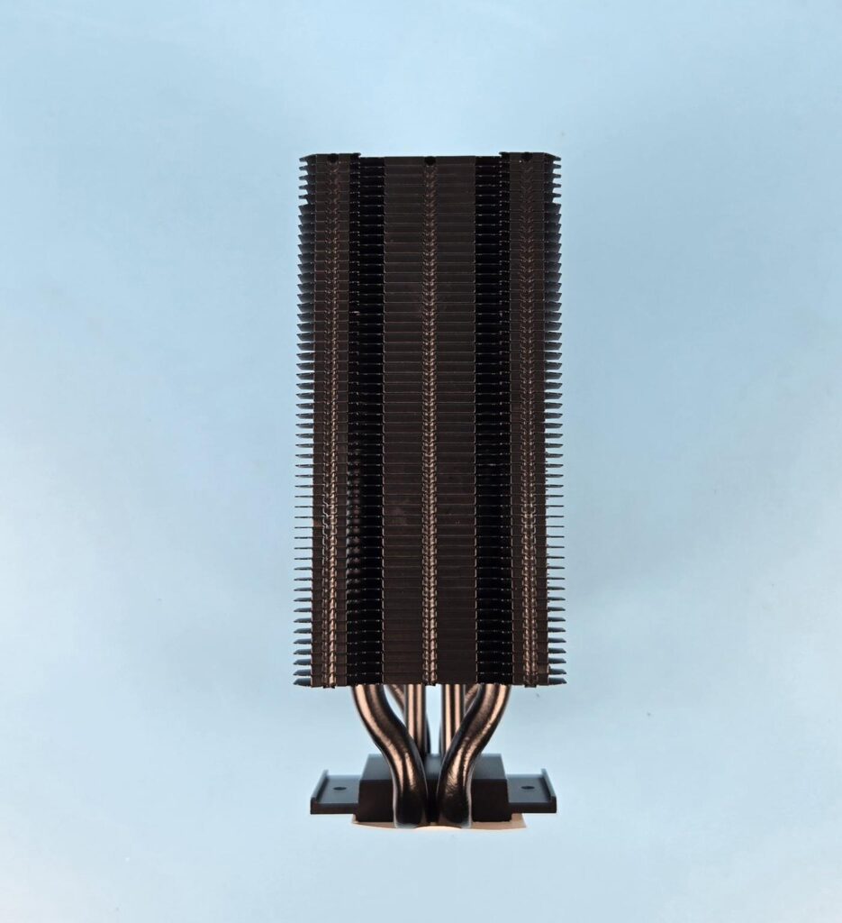 Cooler Master V4 Alpha 3DHP Black Cooler Review: Best Value Cooler 16 Cooler Master V4 Alpha 3DHP Black Side View