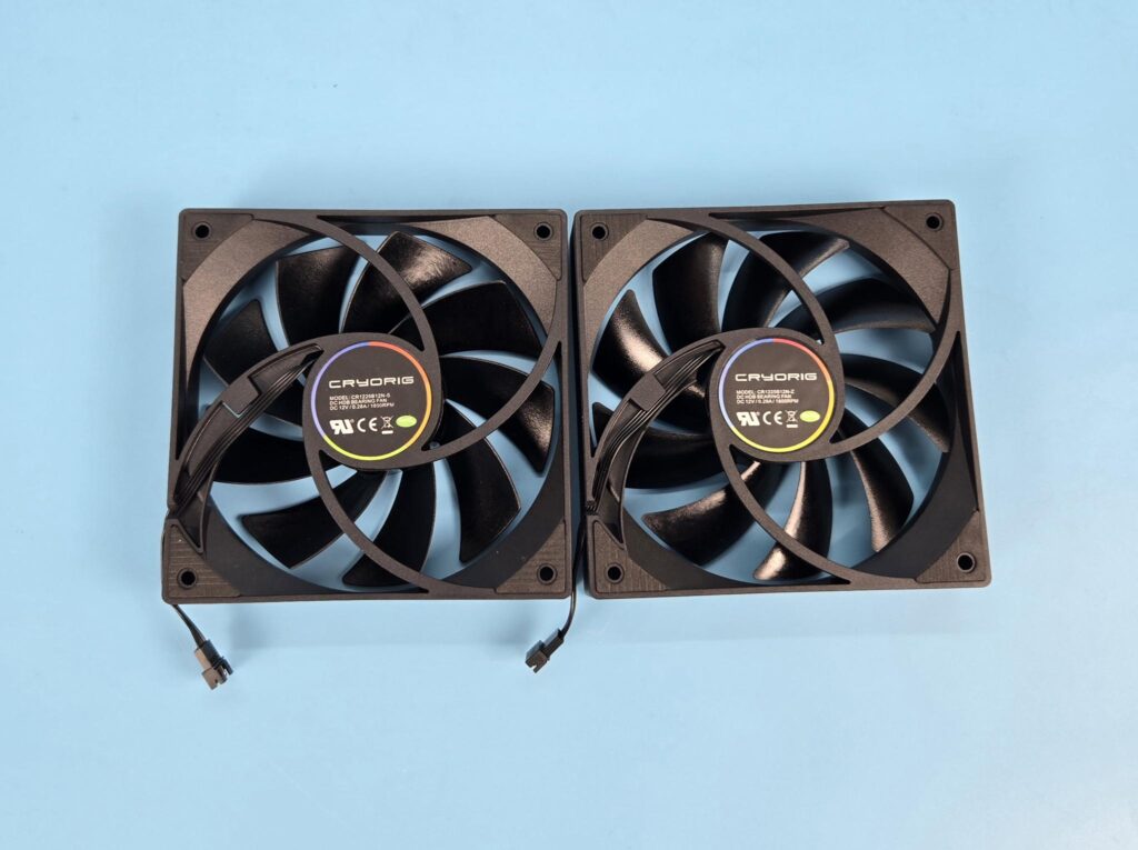 Cryorig CR4S Plus CPU Air Cooler Review 18 Cryorig CR4S Plus Fan 2