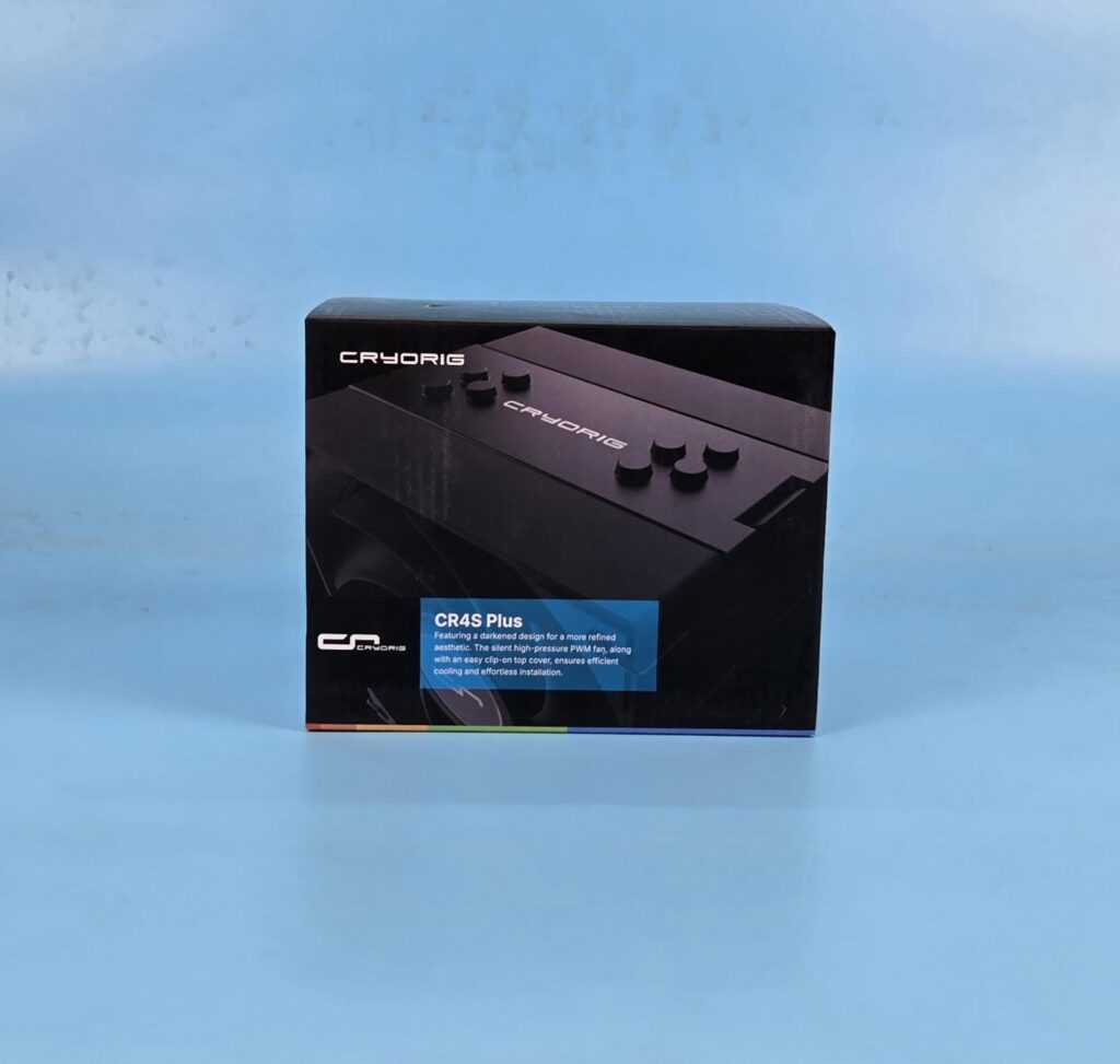 Cryorig CR4S Plus CPU Air Cooler Review 2 Cryorig CR4S Plus Packing Box 1