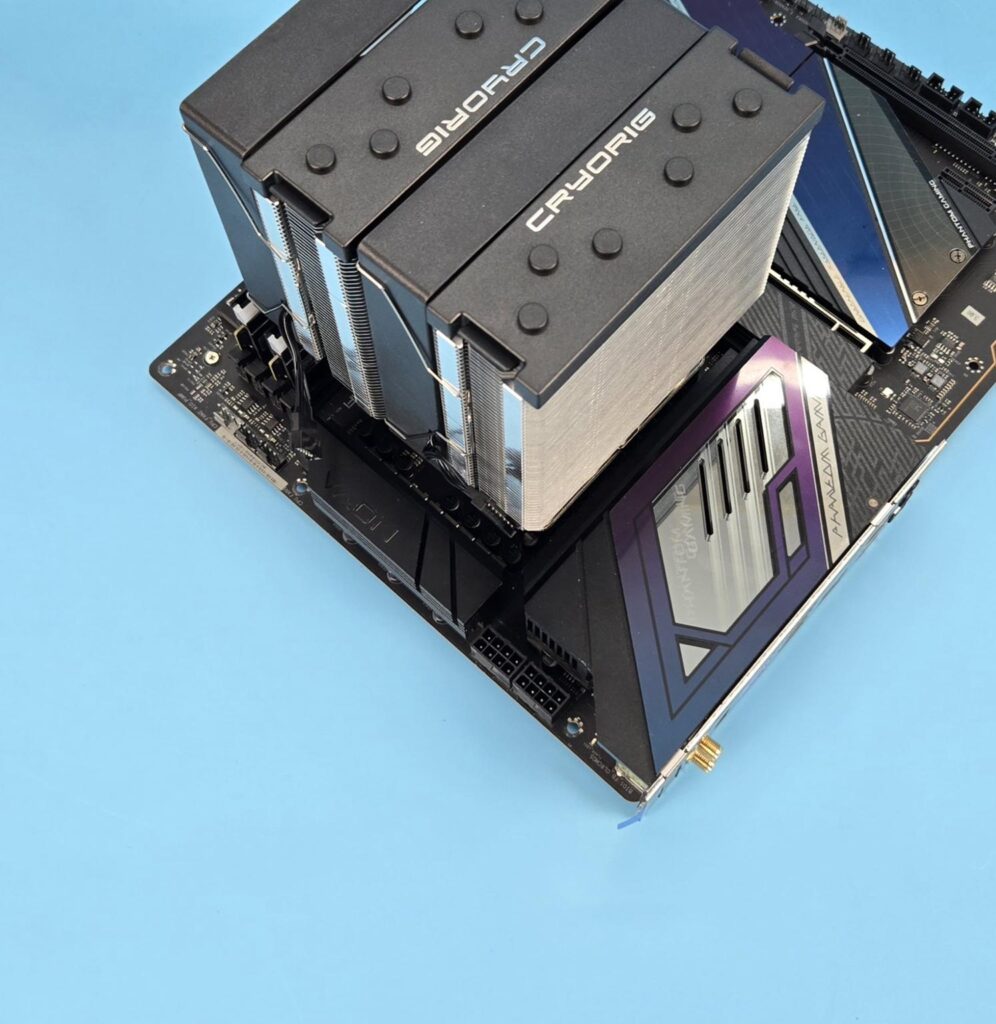 Cryorig CR6S Air Cooler Review 33 Cryorig CR6S Clearance Motherboard