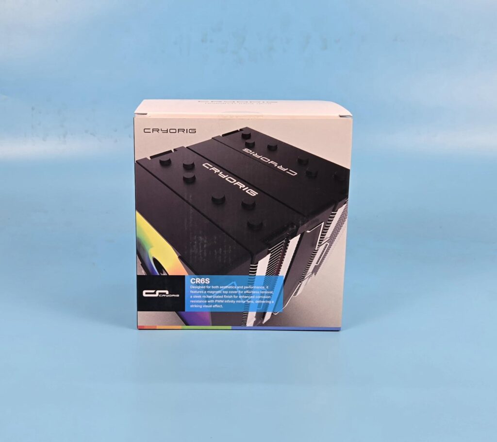 Cryorig CR6S Air Cooler Review 2 Cryorig CR6S Packing Box 1