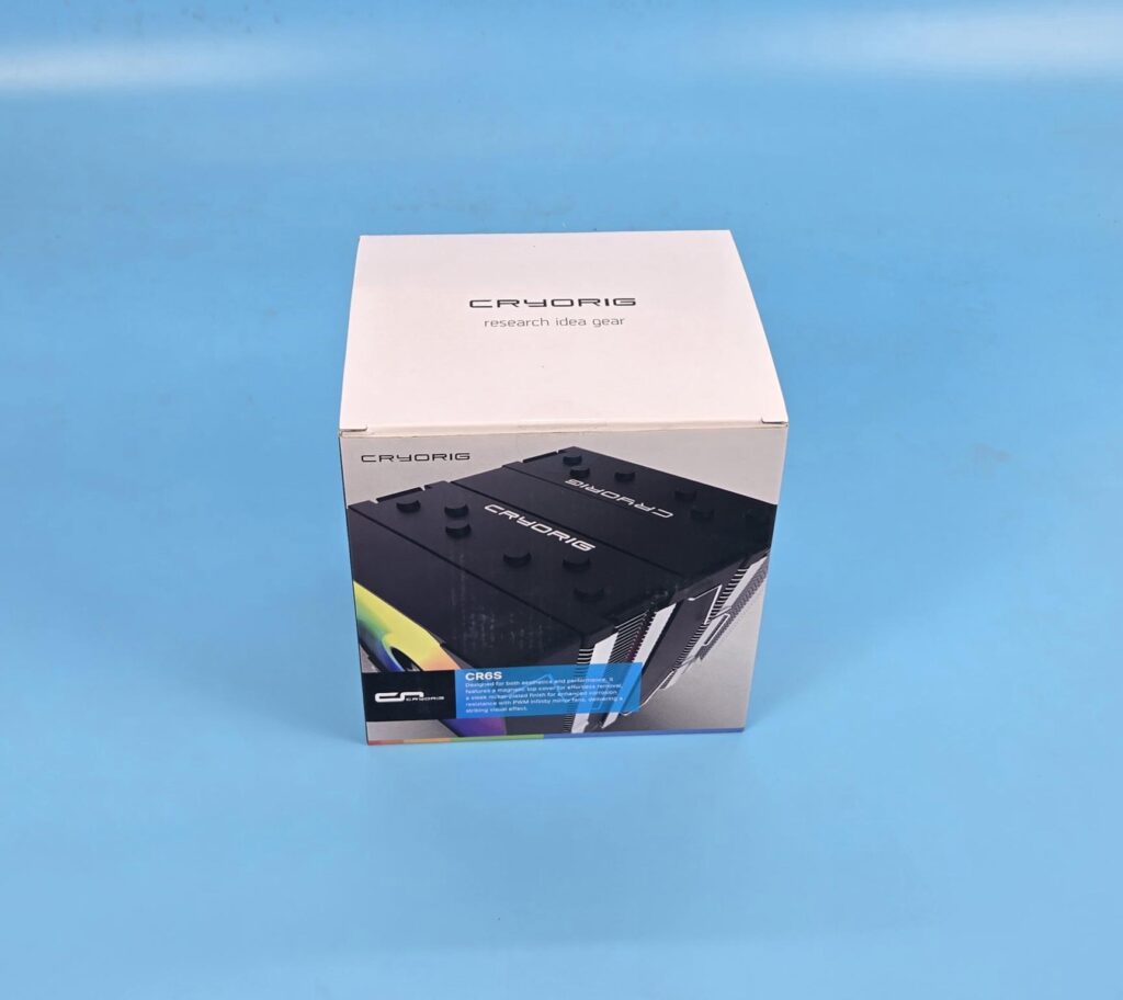 Cryorig CR6S Air Cooler Review 3 Cryorig CR6S Packing Box 2