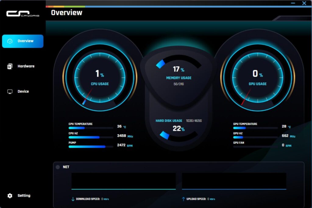 Cryorig Cryo360 Software 1