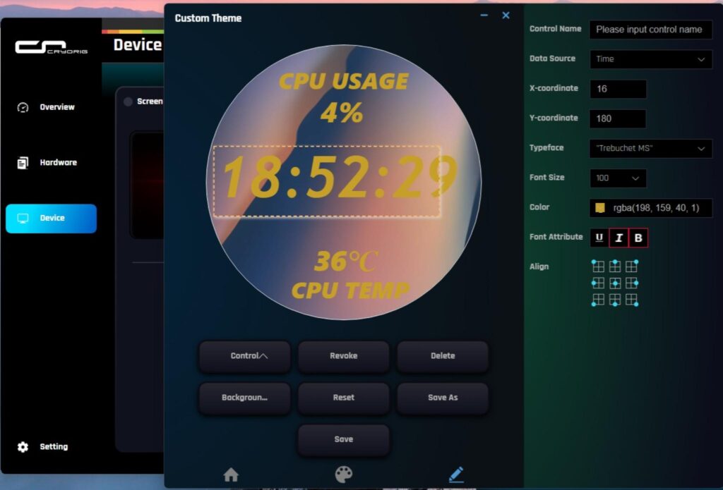 Cryorig Cryo360 Software 7