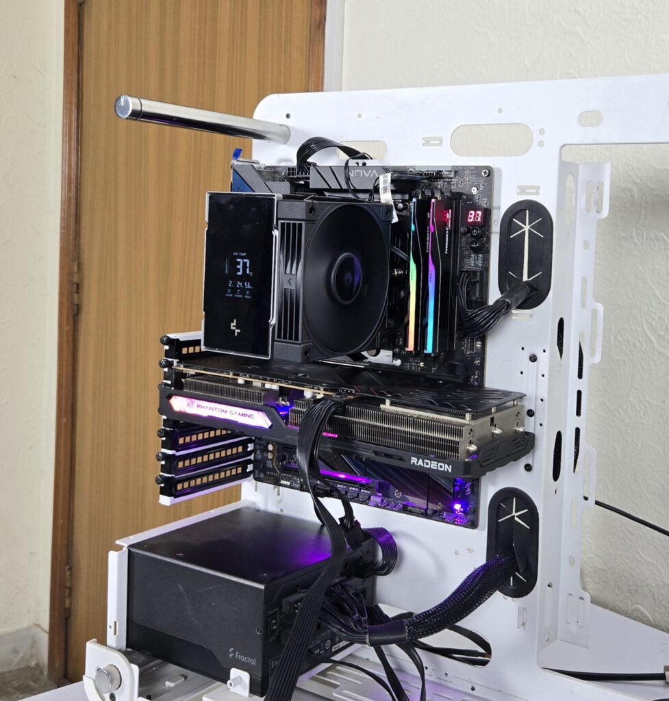 DeepCool AK700 Digital NYX: High-Performance in Small Form 43 DeepCool AK700 Digital NYX Build 1