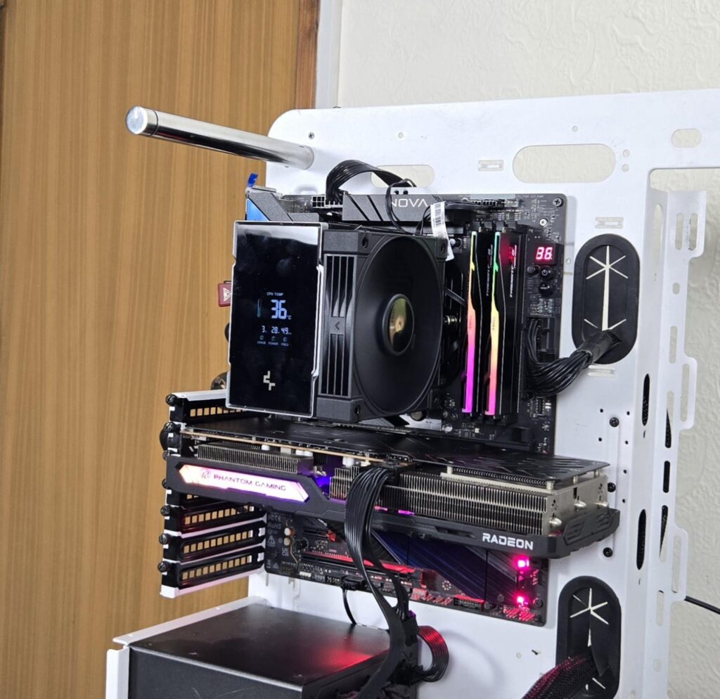 DeepCool AK700 Digital NYX: High-Performance in Small Form 44 DeepCool AK700 Digital NYX Build 2
