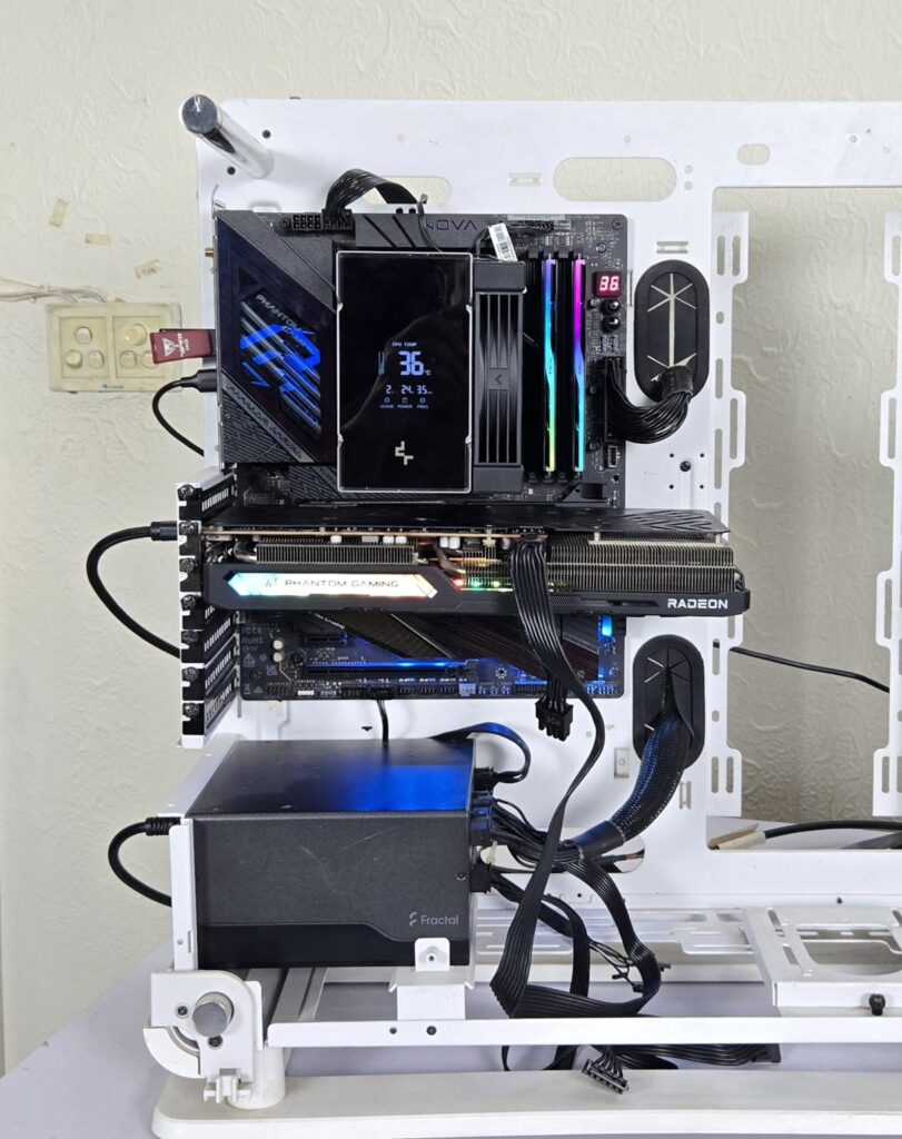 DeepCool AK700 Digital NYX: High-Performance in Small Form 45 DeepCool AK700 Digital NYX Build 3