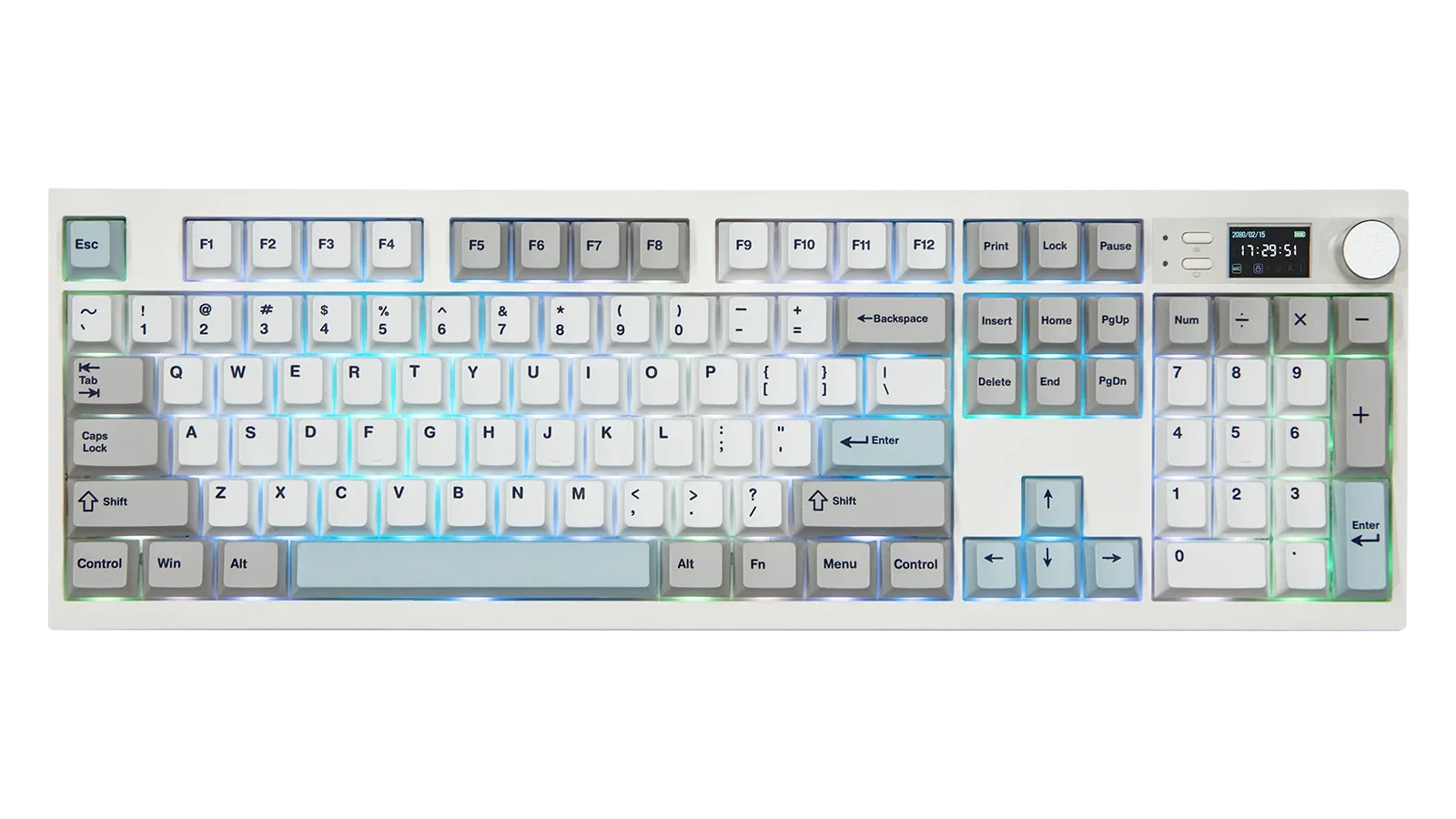 Epomaker QK108 surprises users with a wonderful full-size keyboard and colour screen 1 Epomaker QK108 keyboard 6 edited