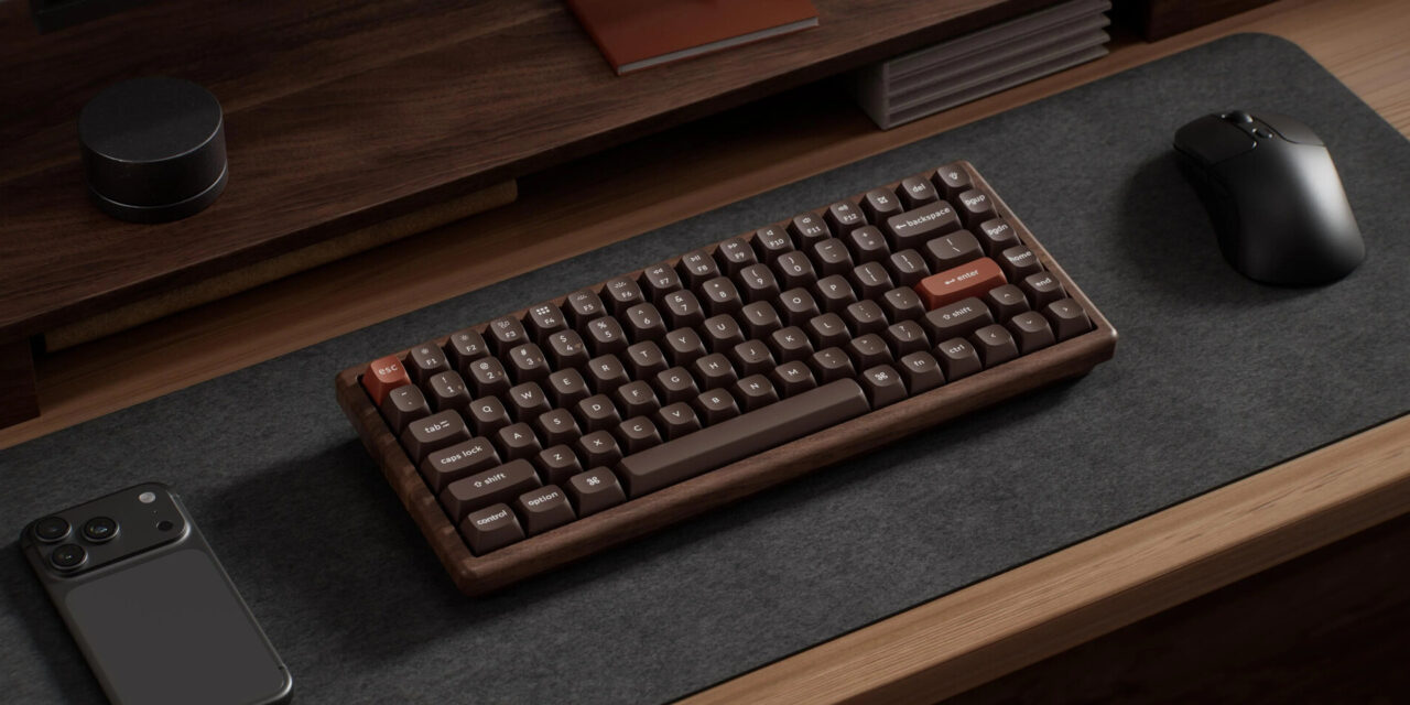 Keychron K2 HE All-Wood Edition brings a powerful and beautiful upgrade