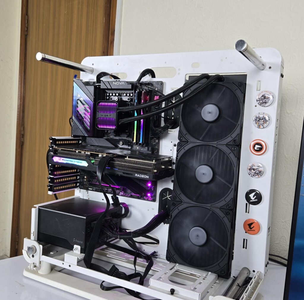 Noctua NF A14x25 G2 chromax.black Test Build