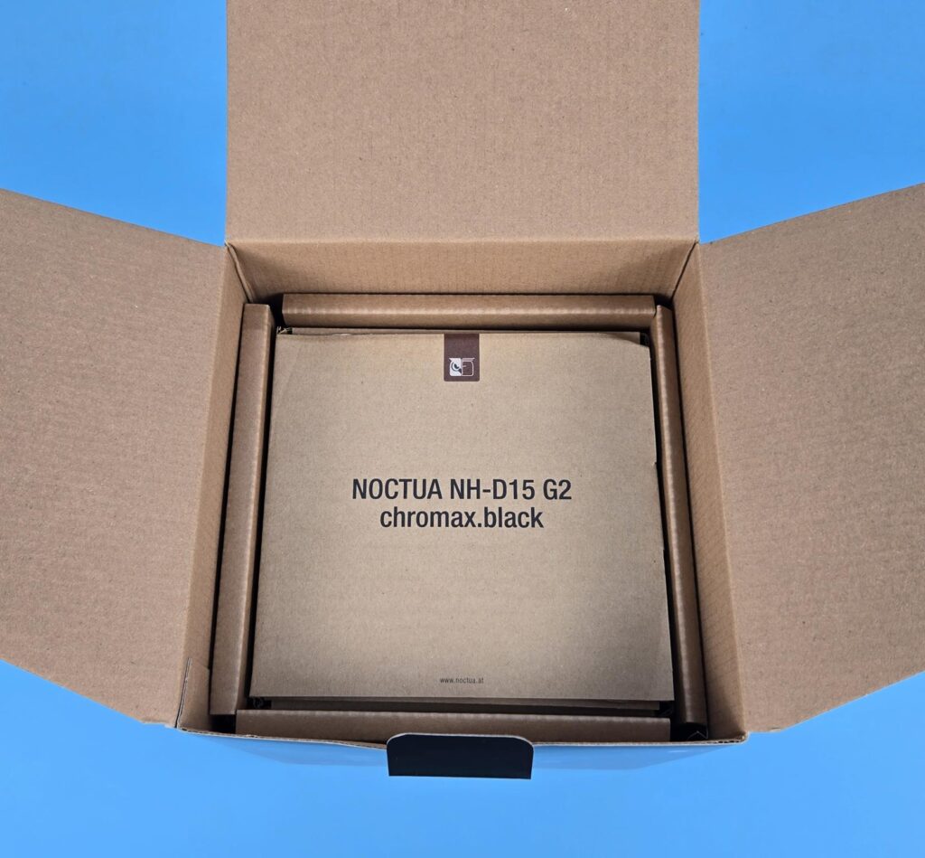 Noctua NH-D15 G2 chromax.black Review 3 Noctua NH D15 G2 chromax.black Packing Box 2