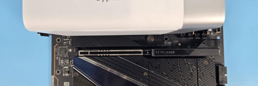 Ocypus Delta A62EX White Digital Review 27 Ocypus A62 EX WH Digital Clearance PCIe