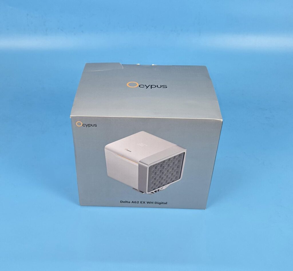 Ocypus Delta A62EX White Digital Review 3 Ocypus A62 EX WH Digital Packing Box