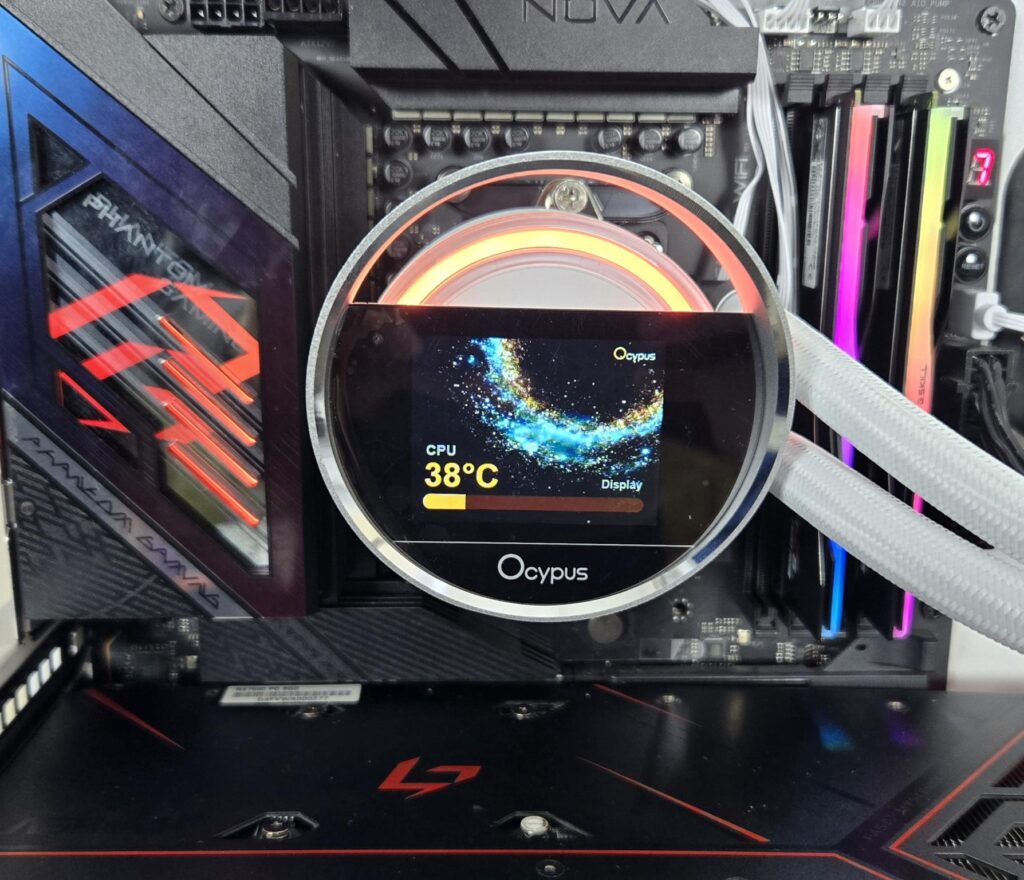 Ocypus Sigma L36 WH ARGB Display 2
