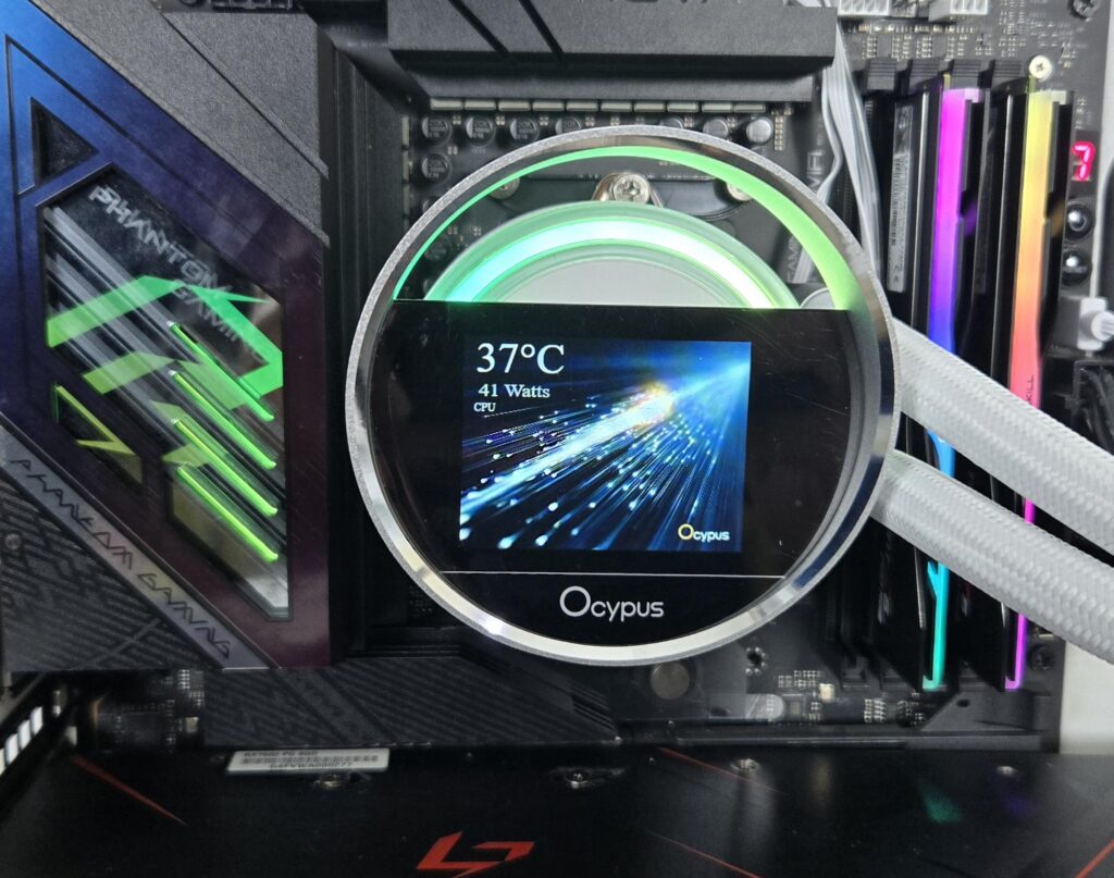 Ocypus Sigma L36 WH ARGB Display 3