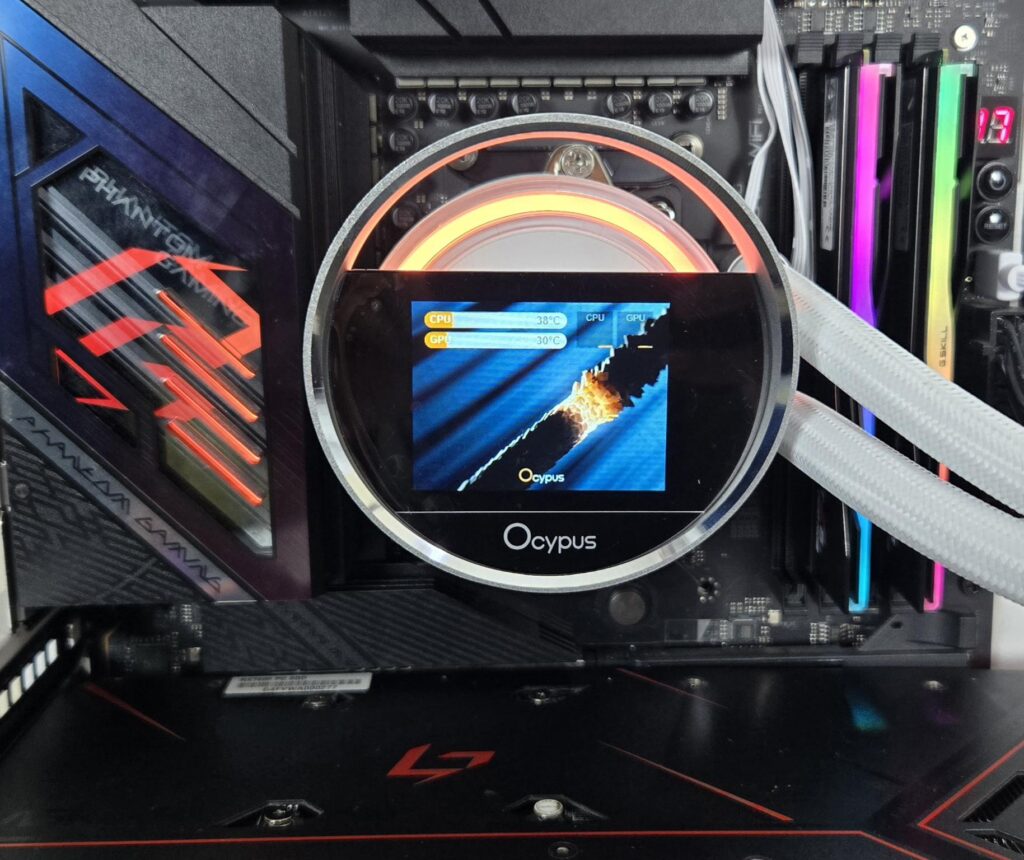 Ocypus Sigma L36 WH ARGB Display 4