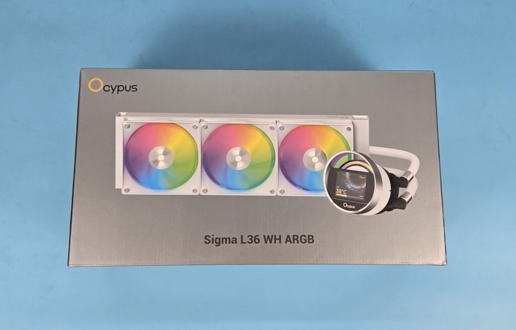 Ocypus Sigma L36 WH ARGB Packing Box 1