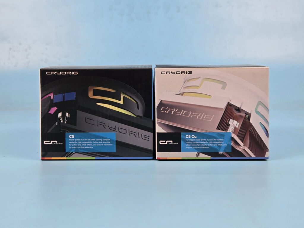 Cryorig C5/C5 Cu Coolers Review: A Performance Feast 3 Packing Box 1