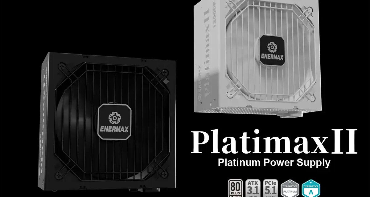 Enermax’s new PlatimaxII 1200DF brings powerful and reliable performance for modern PCs